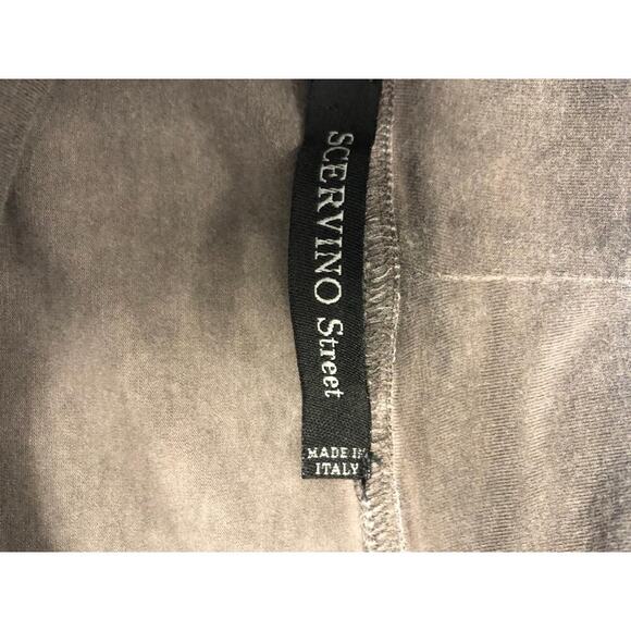 Men’s SCERVINO STREET Turtleneck Cotton Gray Pullover Top Size M Made In Italy - Picture 13 of 13